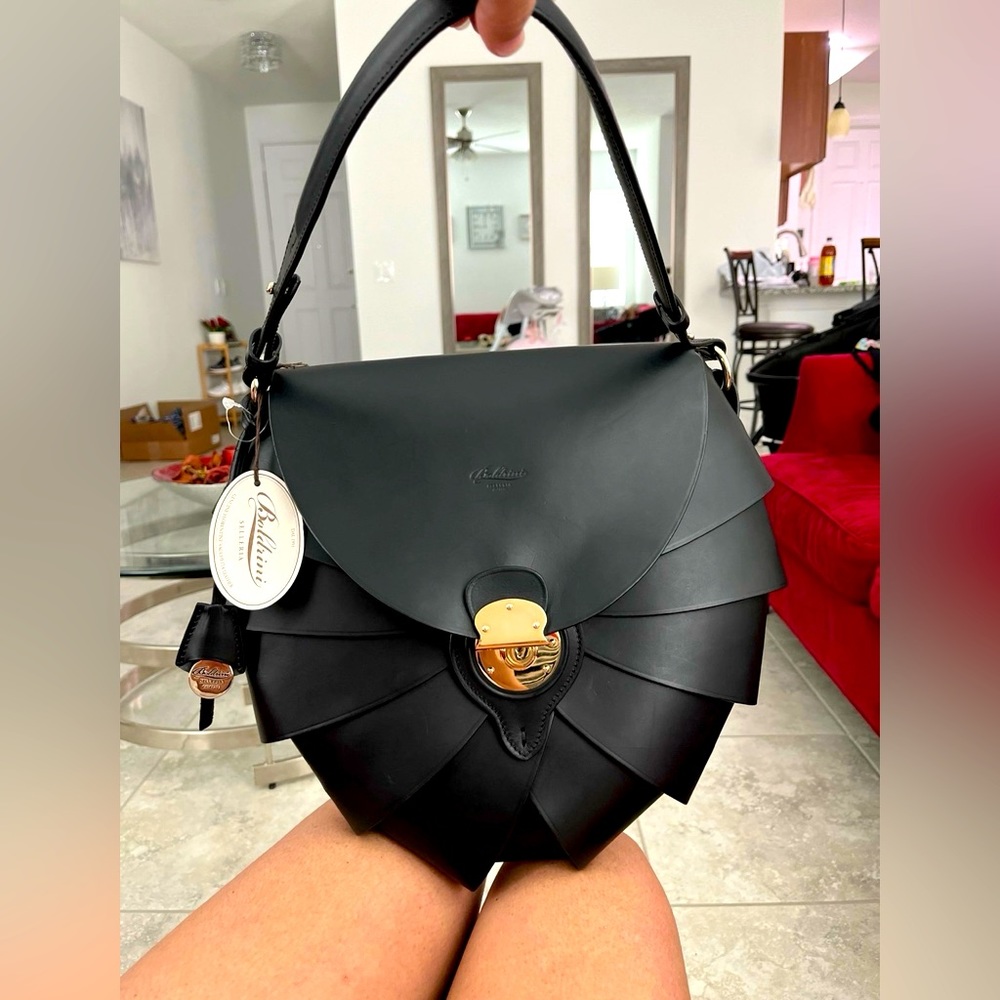 NWT Boldrini Selleria Carmen Opera Leather bag